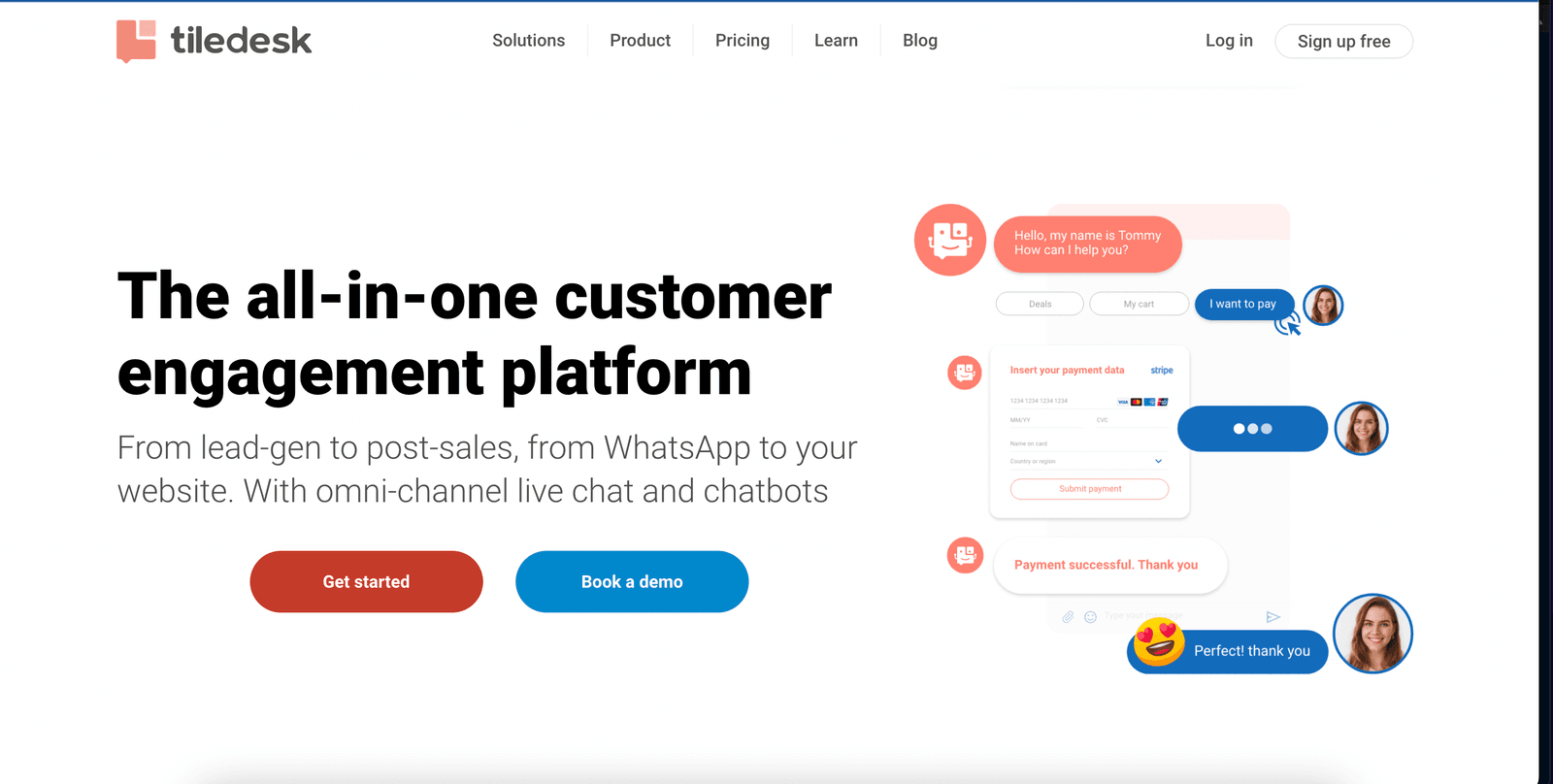 Tiledesk ai customer service - insidr