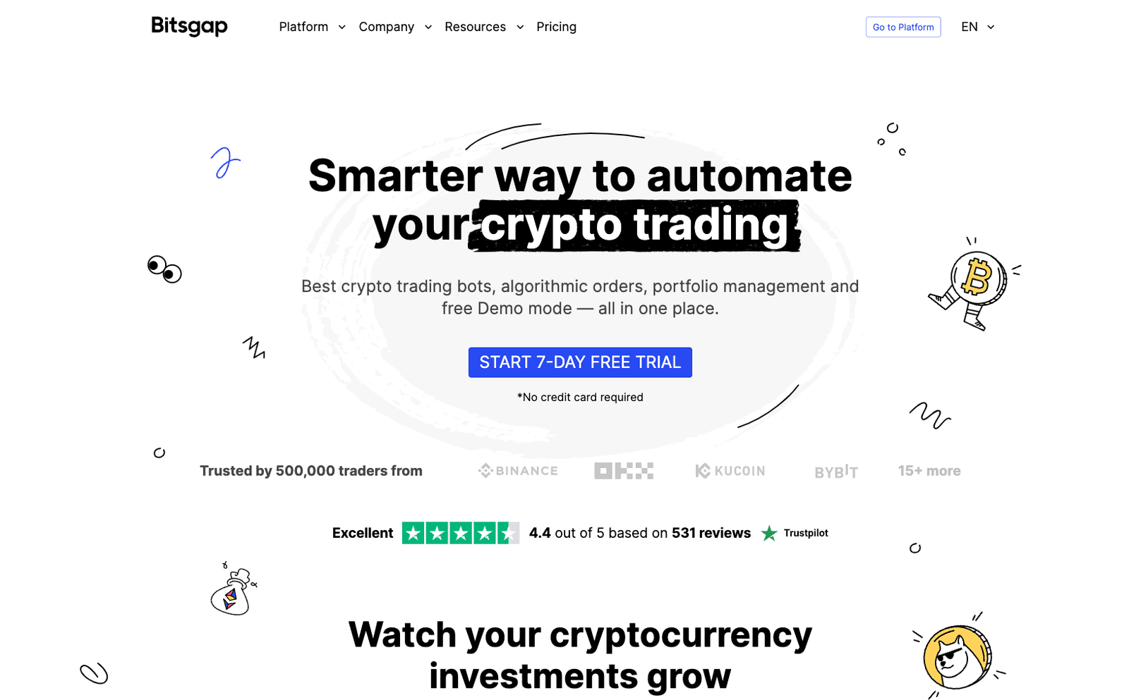 Bitsgap ai crypto trading bot - insidr