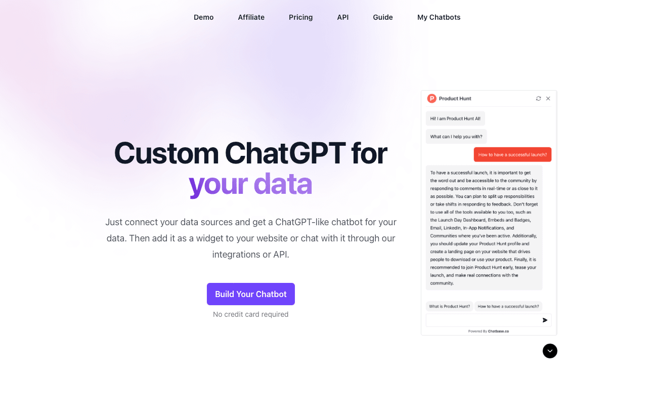 Build a chatbot- step 1 - insidr.ai