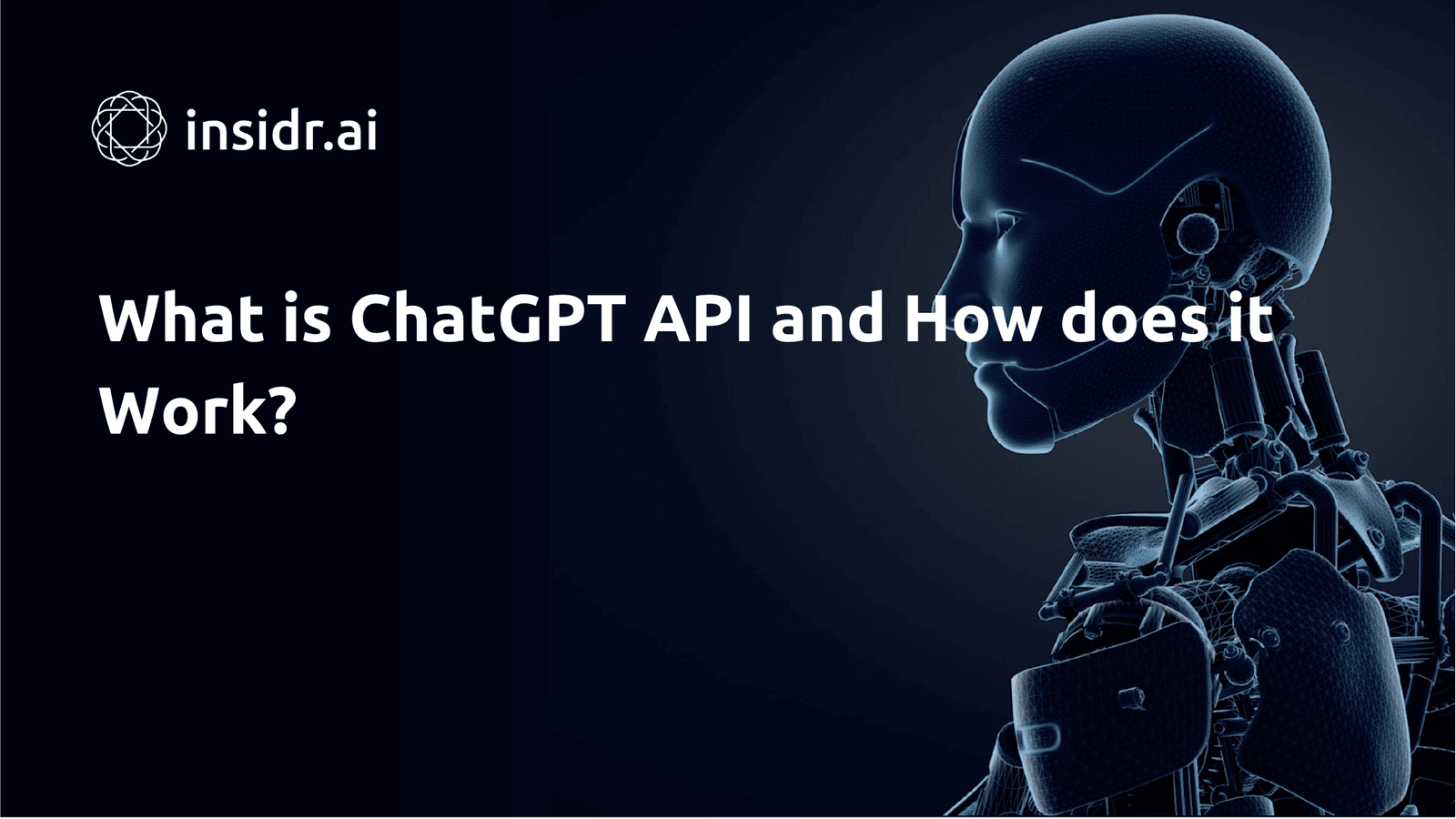 What is ChatGPT API and How does it Work - Insidr.ai