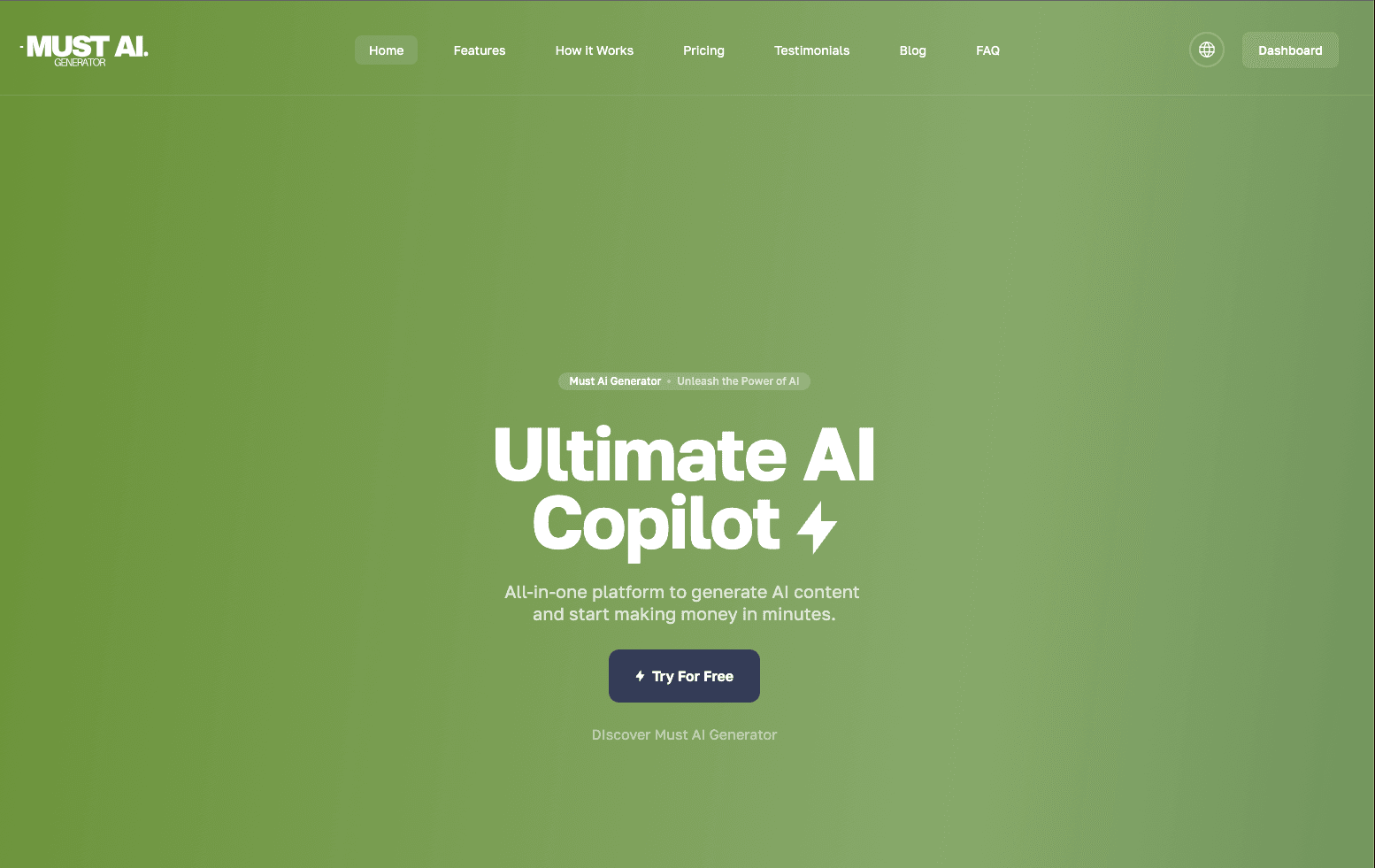 Must AI