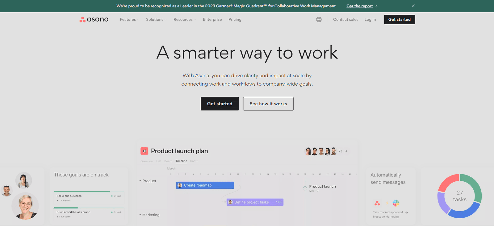 Asana AI project management tool - insidrai