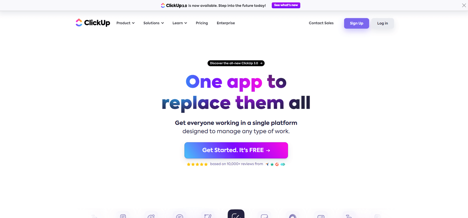 ClickUp - chatgpt alternative - insidr.ai