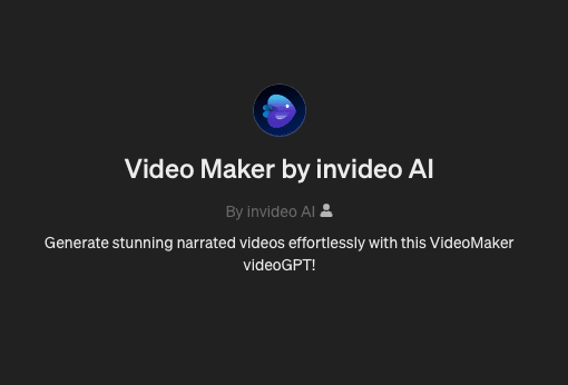 Video Maker by invideo AI