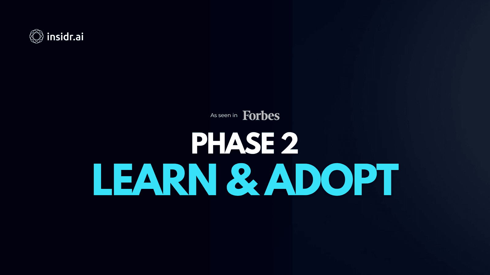 AI roadmap - learn & adopt